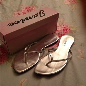 Silver Sandals