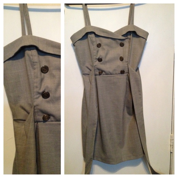 Bundle Grey Sailor Business Dress & Blackgold