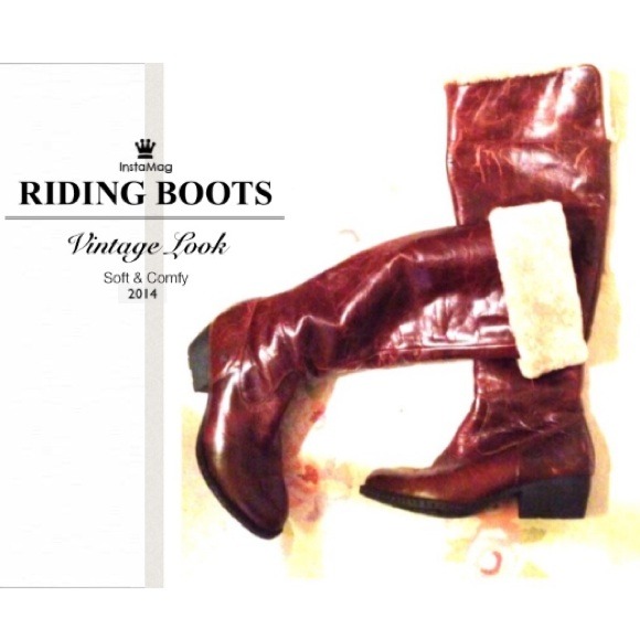 BORN Tall BOOTS 🍁 Riding Boots Vintage Look