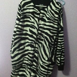 Zebra footies