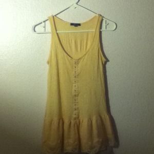 Light pink / nude tank top with lace