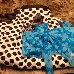 Skirt, sheer tie tank with sunglasses bundle