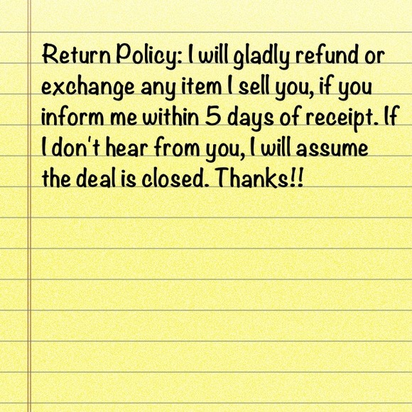 Return Policy