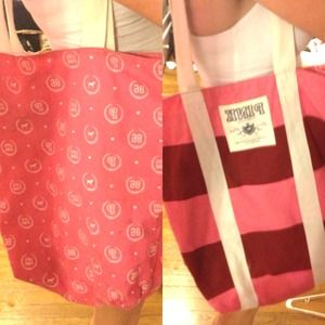 SOLD❌ Reversible VS PINK beach bag