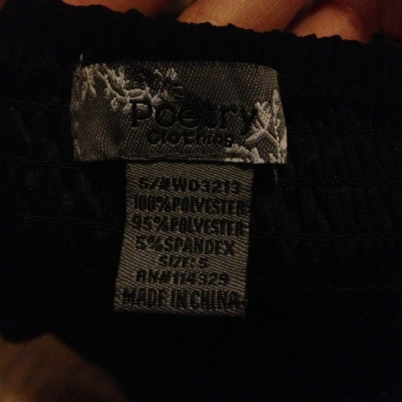 ❌SOLD❌Super cute tube Poetry dress! - Picture 3 of 3