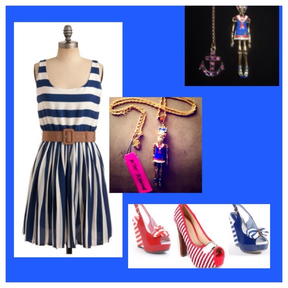 SAILOR GIRL by: Betsey Johnson & Xtra Long Vintage