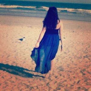 ❌TRADED❌Royal Blue High/Low skirt