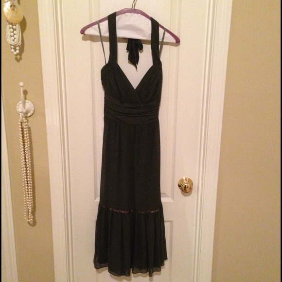 🎀Reduced🎀Olive BCBGMaxazria Dress Size 0