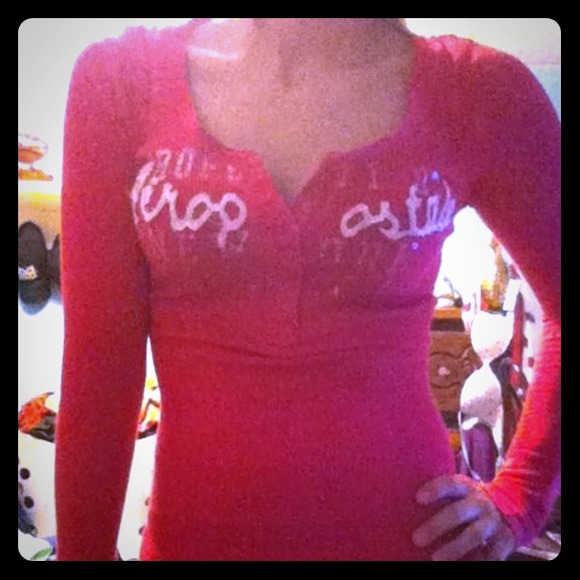 Aeropostale Hott pink top