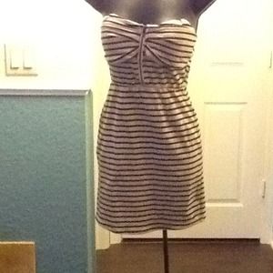 Strapless sexy dress