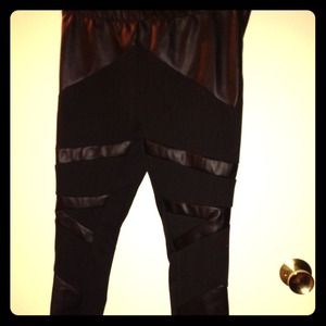 Pleather Leggings