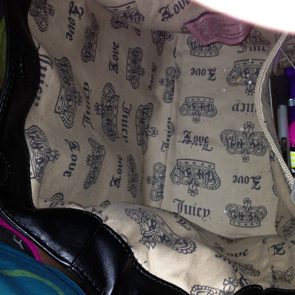 🚫SOLD🚫Juicy Couture Grey Velour bag - Picture 3 of 4