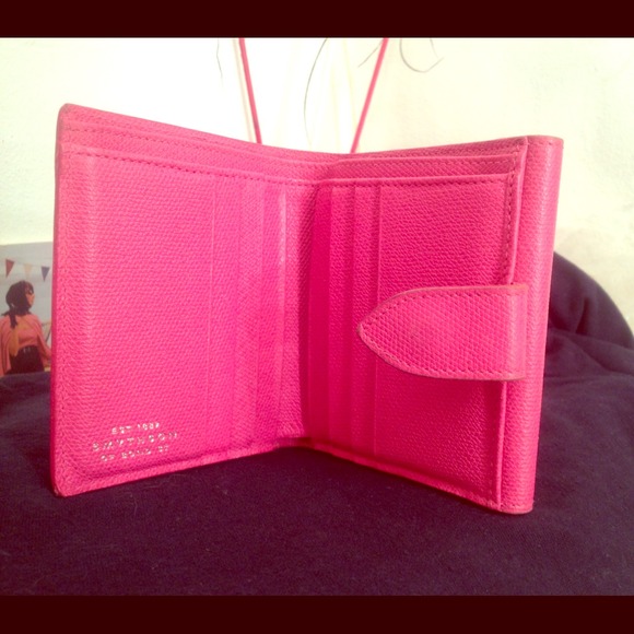 Authentic Smythson Purse in Pink!
