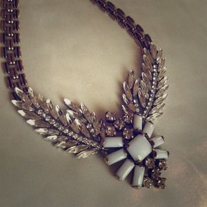 Lulu Frost for J CREW winged glory necklace