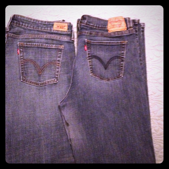Bundled Sz16 M Levi's stretchy low rise