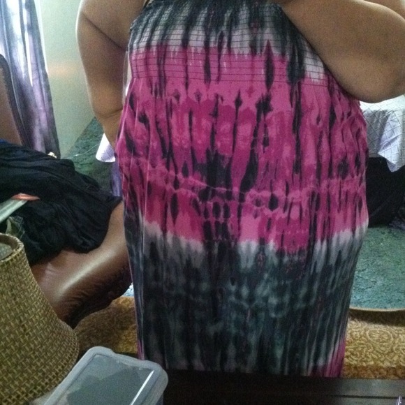 Floor length summer dress