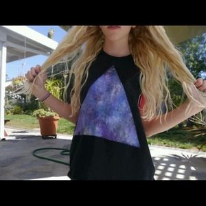 Galaxy Triangle Muscle Tee
