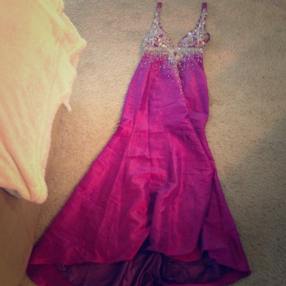 Prom dress in mint conditions💜