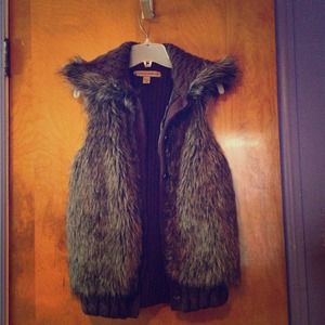 Beautiful vintage fur vest!