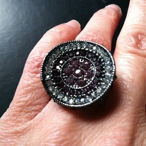 Lia Sophia ring and 2 sets of LS earrings listed