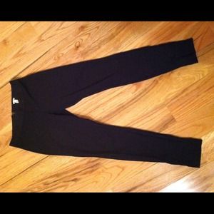 Black J. crew leggings size 2