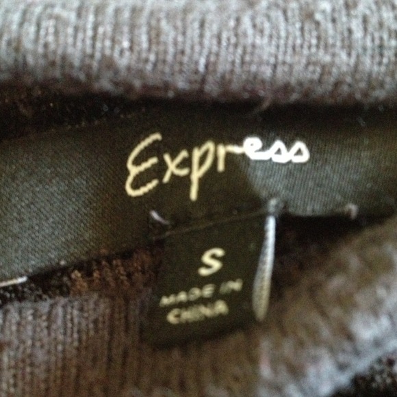 Express zebra sparkle tube top - Picture 2 of 3