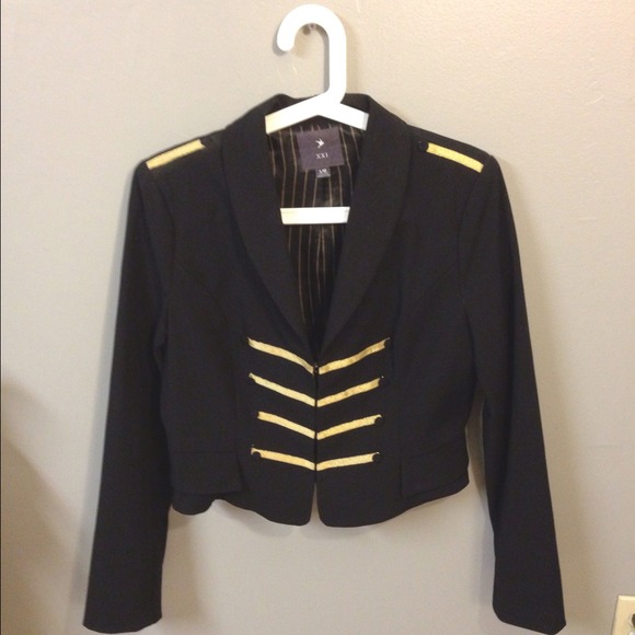 Military inspired blazer