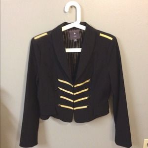 Military inspired blazer