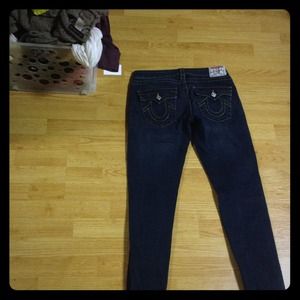 True religion size 28 jeans- worn maybe twice