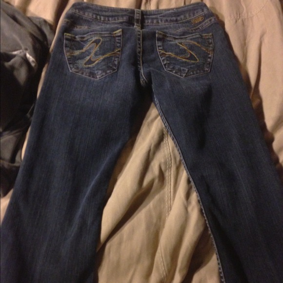 Silver jeans