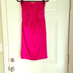 Marilyn Monroe-esque Hot Pink Marciano Dress
