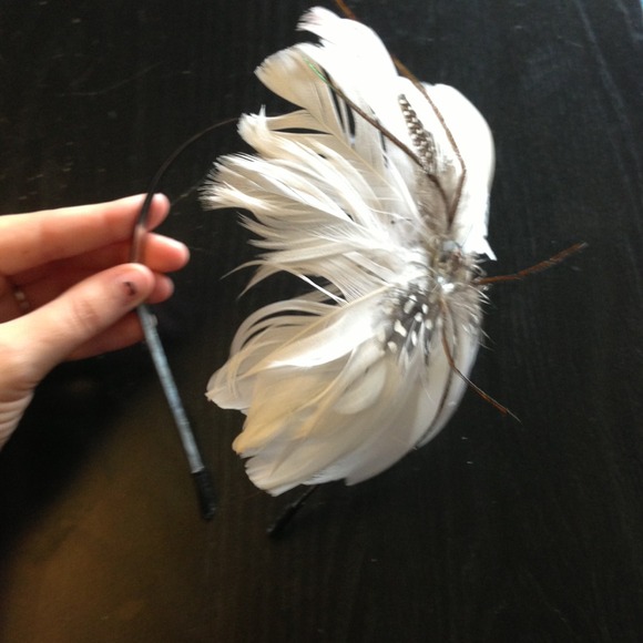 🚫🚫trading🚫🚫Feather and jewel head band