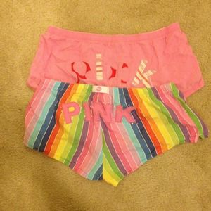 Victoria Secret PINK boxers bundle