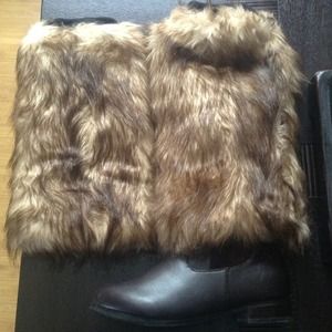 Boot Faux Fur Sleeves