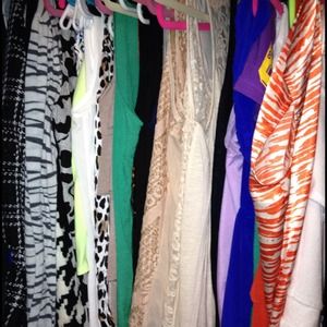 MY CLOSET! EVERYTHING IS FOR SELL.