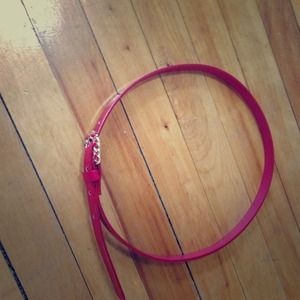 Red and Gold forever 21 Belt