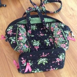 ****Reserved**Vera Bradley purse w matching wallet