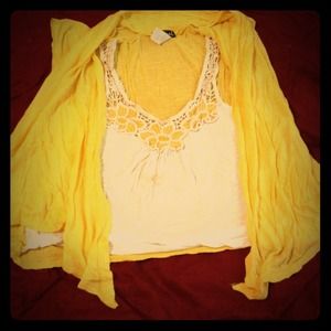 Yellow cute top!(: