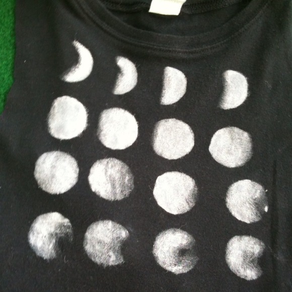 Moon Phase Crop Muscle Tee