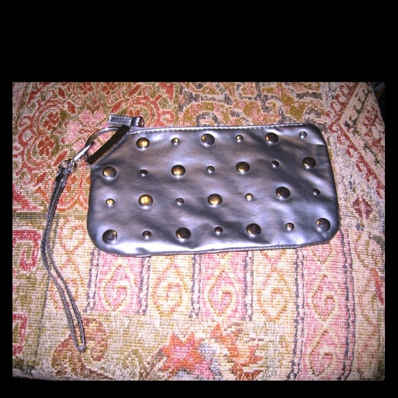 Metallic Wristlet