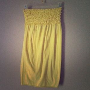 Yellow sundress