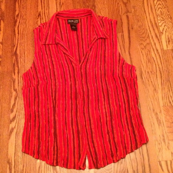 Style and Co Sleeveless Top