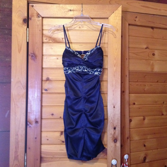 Blue homecoming/formal dress