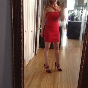 SOLD SOLD Victoria's Secret bodycon red dress