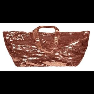 Big Glamour Rosegold bag by Sunnybelle