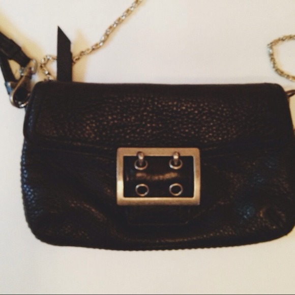 Banana Republic black clutch