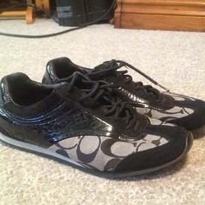 **PRICED REDUCED** COACH tennis shoes