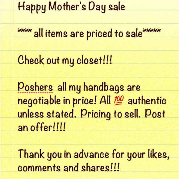 Handbags and change purse