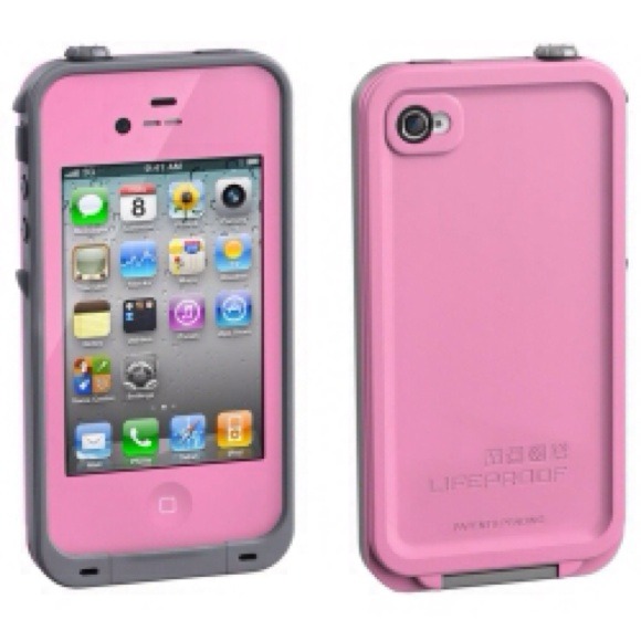 Pink life proof Case