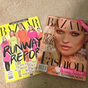 2 Harper's Bazar Magazines!